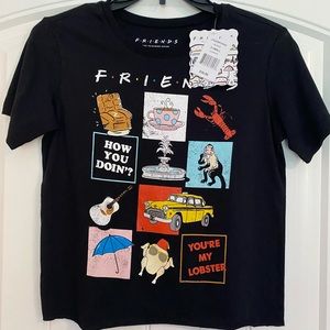 NWT FRIENDS Crop Top